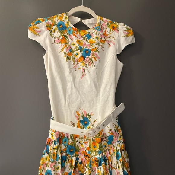 Zimmermann Dresses & Skirts - BNWT Zimmermann Estelle Tie Mini Dress Size 1